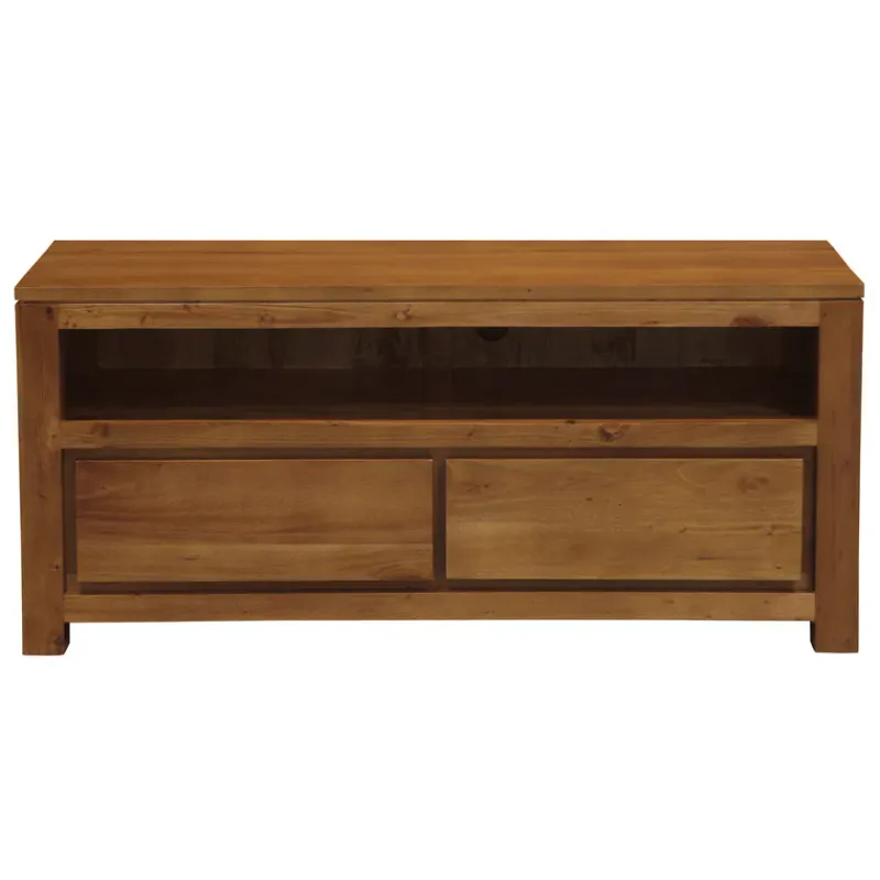 CT Amsterdam Solid Timber 2 Drawer Entertainment Unit