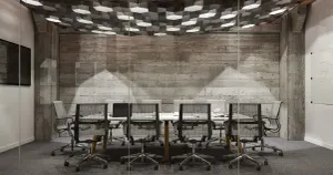 OL Plantation Boardroom Meeting Table with 6 Oak Timber Legs thumbnail 6