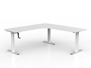 OL Agile 90° Workstation Winder Height Adjustable Corner Desk thumbnail 7