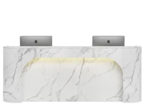 DD Oatley Curved End Premium Reception Counter thumbnail 1
