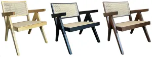 MF Pier Timber Framed with Natural Rattan Lounge Chair thumbnail 7