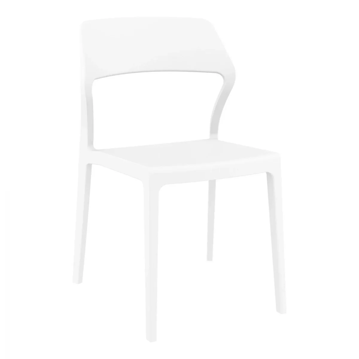 FL Snow Stackable Hospitality Outdoor Chair thumbnail 6