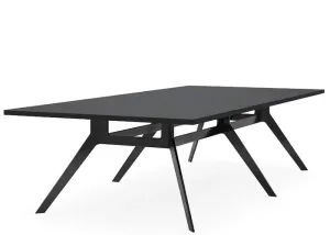 DD Delta Duo Double Span Metal Base Broadroom Table thumbnail 1