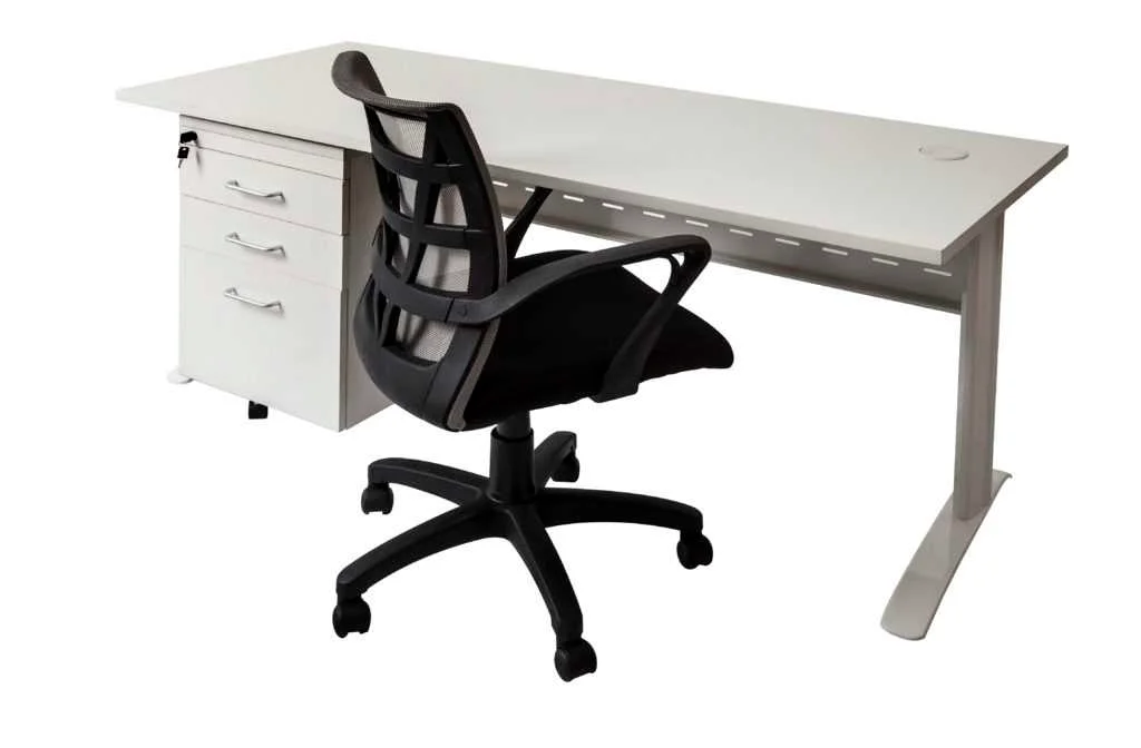 RL Rapid Span Desks with White Top