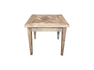MF Casablanca Recycled Elm Timber Lamp Table thumbnail 1