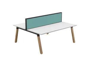OL Studio50 Deskmount Screens Panel – Splice Fabric with White Frame – 600mm Height thumbnail 9