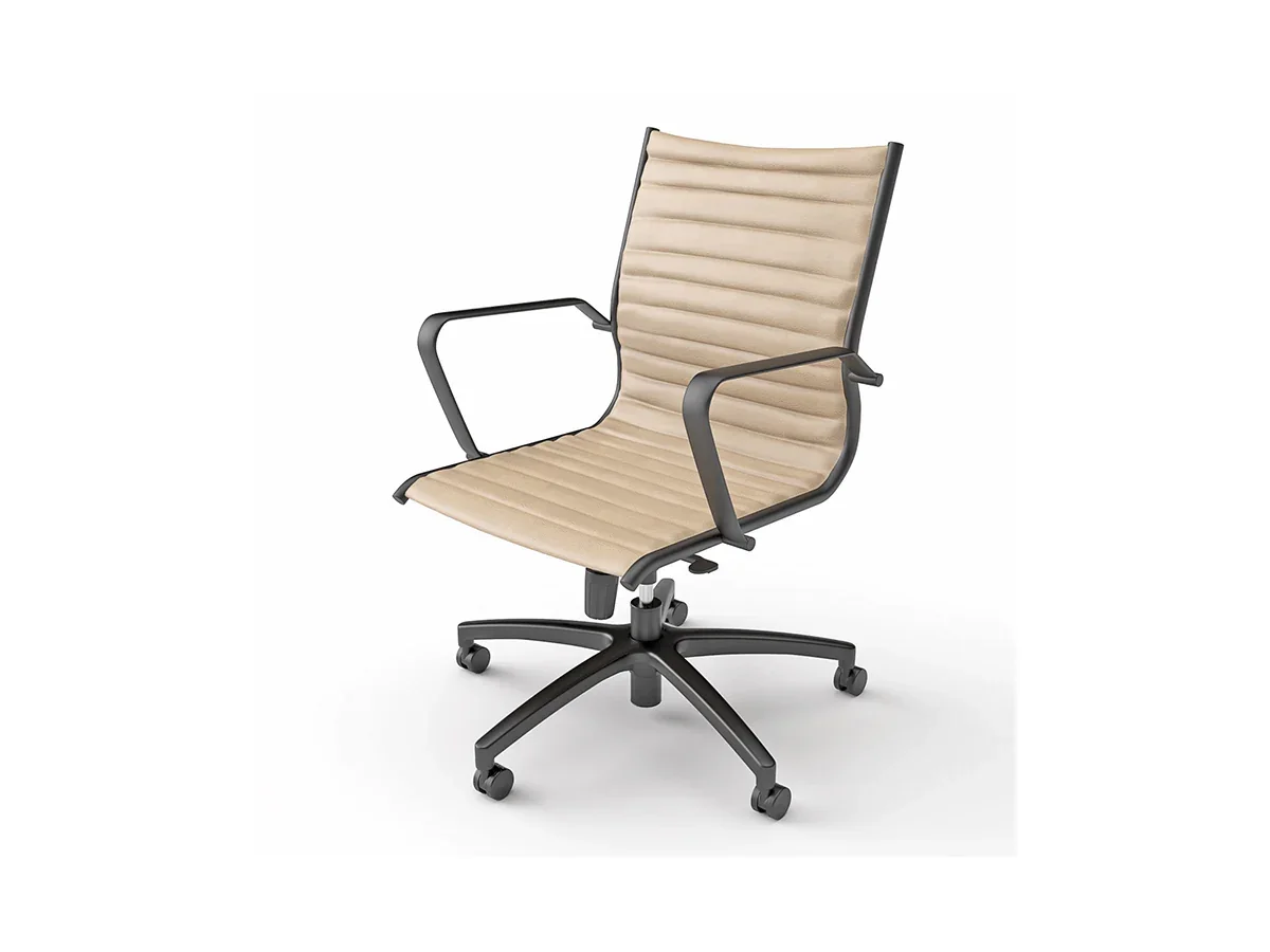 OL Metro PU Leather Upholstered Midback Executive Chair