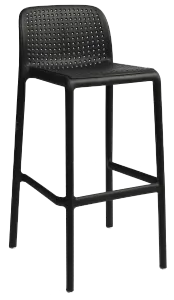 EZ Bora Hospitality Outdoor Stackable Barstool thumbnail 8