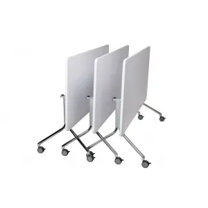 MA Flip Up & Folding Rectangular Table with Castors thumbnail 6