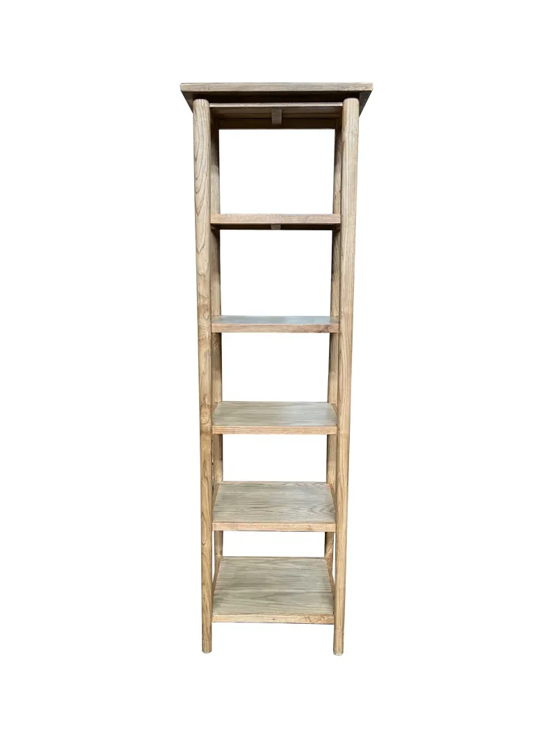 MF Tiffany Solid Timber Skinny Bookcase