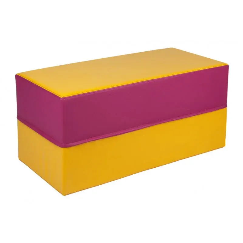 MA Fabric Upholstered Rectangular Ottoman