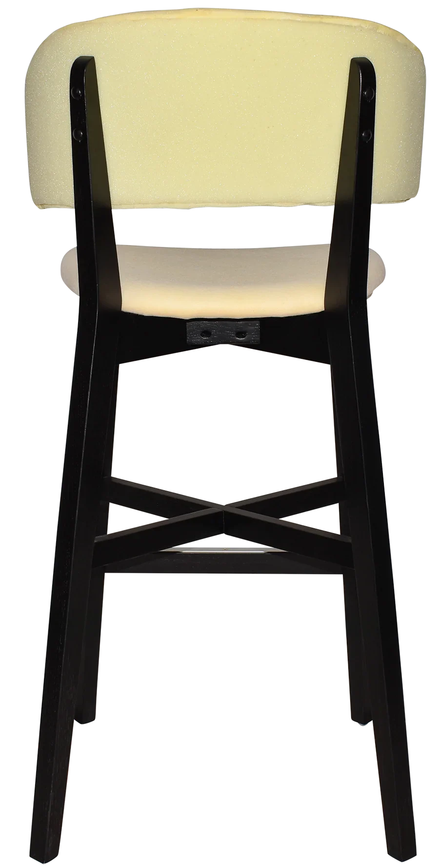 EZ STOOL TORINO BLACK - UNUPHOLSTERED (BACK & SEAT)