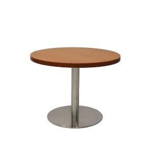 RL Estilo Stainless Steel Base Round Coffee Table thumbnail 6