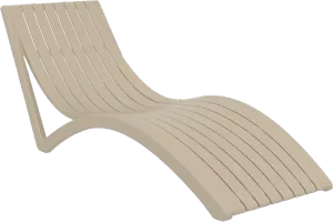 FL Slim 4 Slim Poolside Sunlounger with Cushion & 2 Ocean Side Table Package thumbnail 3