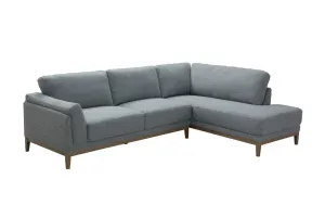 VI Eton Fabric Upholstered 3 Seater Sofa with Chaise thumbnail 1