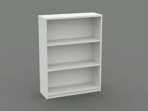 GP OMsystem Commercial Office Open Bookcase 1200mm Height thumbnail 4