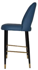 EZ STOOL ALBURY SIDE 750 METAL BLACK BRASS thumbnail 18