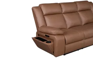 VI Cooper Fabric Upholstered 3 Seater Electrical Recliner Lounge thumbnail 9