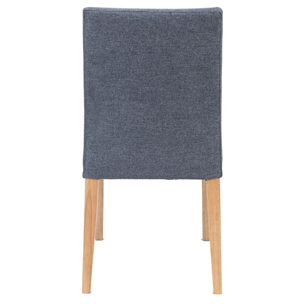 VI Fitz Fabric Upholstered Timber Legs Dining Chair