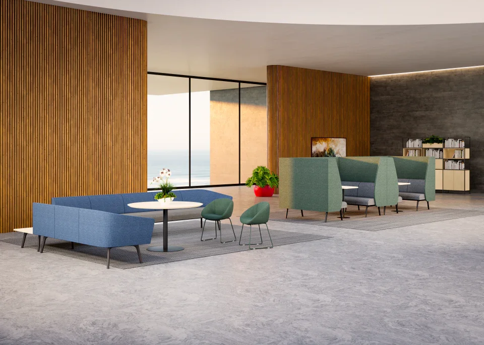 OL Willow 4 Seater Reception Area Booth