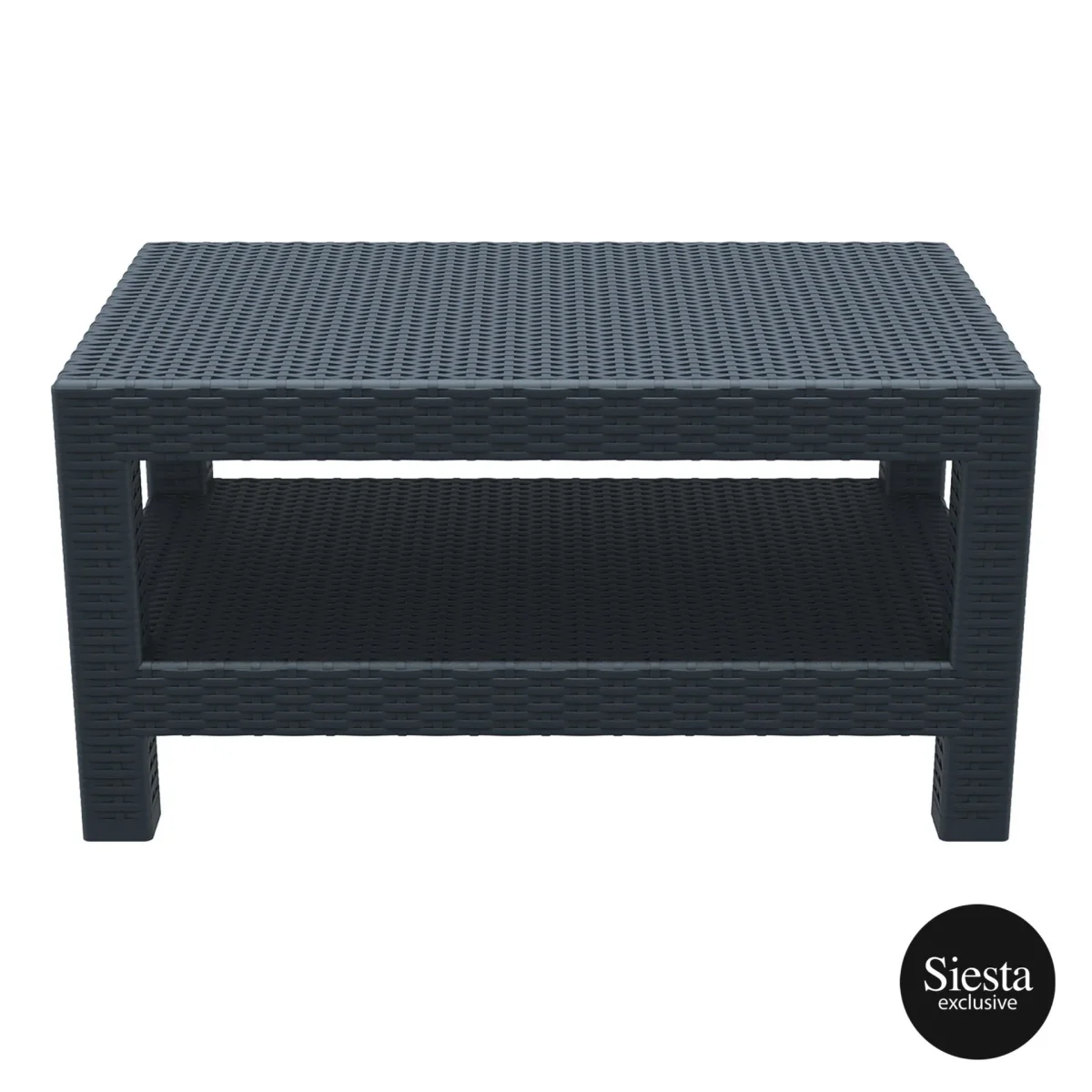 FL Monaco Hospitality Moulded Resin Outdoor Lounge Table