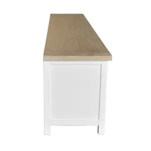 VI Shellwood Solid Timber 4 Door 2 Niches TV Unit thumbnail 3