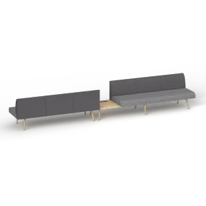 OL Willow Reception Area 6 Seater Sofa with Side Table thumbnail 7