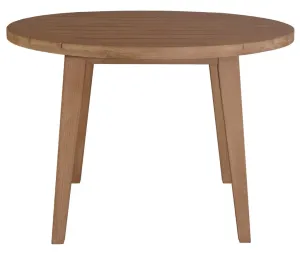 VI Marrakesh Solid Timber Patio Round Dining Table thumbnail 3