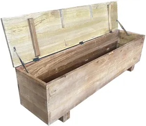 MF Block Solid Timber Storage Bench thumbnail 1