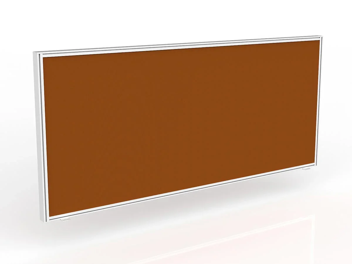 Ol Anvil Desk 6-User Double Sided Workspace with Splice Screen & White Frame Oak Top thumbnail 12