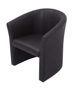 RL Space PU Leather Upholstered Executive Breakout Tub Chair thumbnail 3