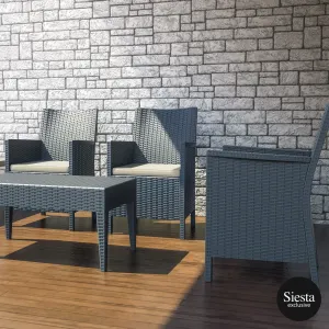 FL 4 Piece Balcony Setting with California Tub Chair thumbnail 1