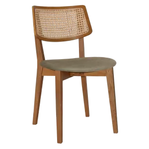 EZ Phoenix Solid Timber Framed Rattan Back Hospitality Dining Chair thumbnail 17