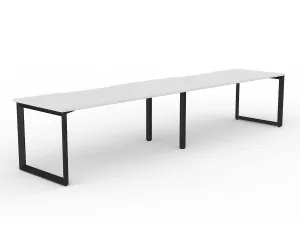 OL Anvil 2-User Workspace – White Top with Black Frame thumbnail 13