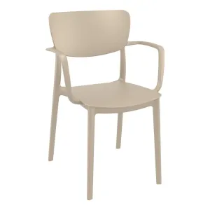 FL Lisa Hospitality Outdoor Stackable Armchair thumbnail 3