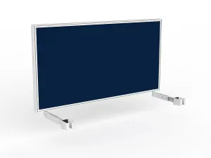 OL Studio Deskmount Screen for Agile Individual Desk – Breath Fabric White Frame thumbnail 14