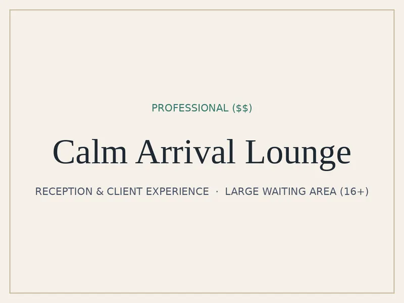 Calm Arrival Lounge