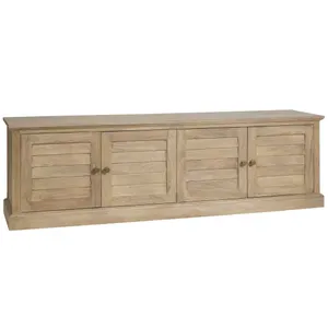 SH Chartres Solid Timber Entertainment Unit with 4 Doors thumbnail 1