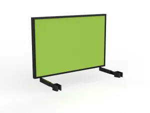 OL Studio Deskmount Screen for Agile Individual Desk – Breath Fabric Black Frame thumbnail 9