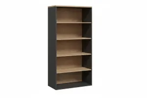 DD Accent Adjustable Shelves 1800mm High Open Bookcase thumbnail 1