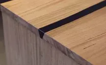 VI Croft Messmate Timber Veeneer 4 Drawer Tallboy thumbnail 4