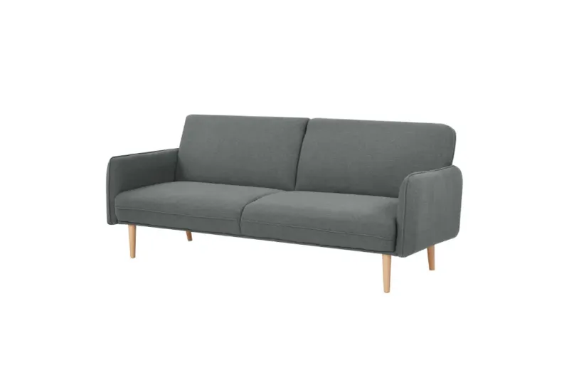VI Newman Fabric Upholstered Double Sofa Bed
