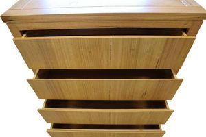VI Highland Messmate Timber Framed 5 Drawer Tallboy thumbnail 3