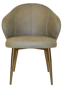 EZ ARM CHAIR HUGO METAL (SLIM) BRASS thumbnail 6