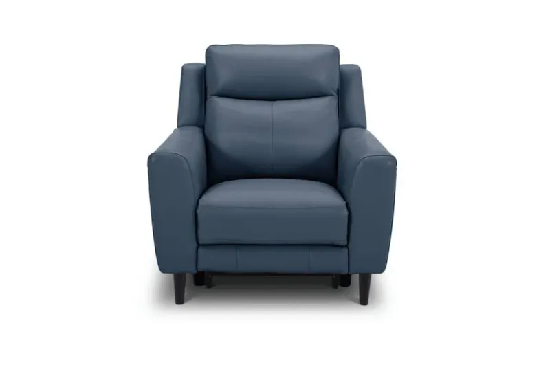 VI Newman Single Seater Electric Leather Recliner Lounge