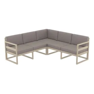 FL Mykonos Hospitality Outdoor Corner Lounge with Cushion thumbnail 2