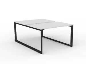 OL Anvil 2-User Double Sided Workspace – White Top with Black Frame thumbnail 9
