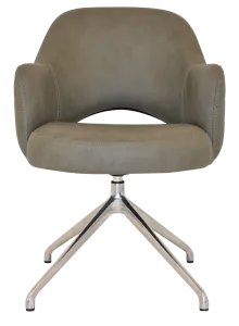 EZ ARM CHAIR ALBURY TRESTLE V2 POLISHED ALU thumbnail 7