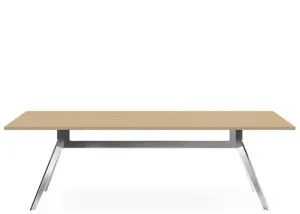 DD Delta Solo Single Span Metal Frame Boardroom Table thumbnail 2