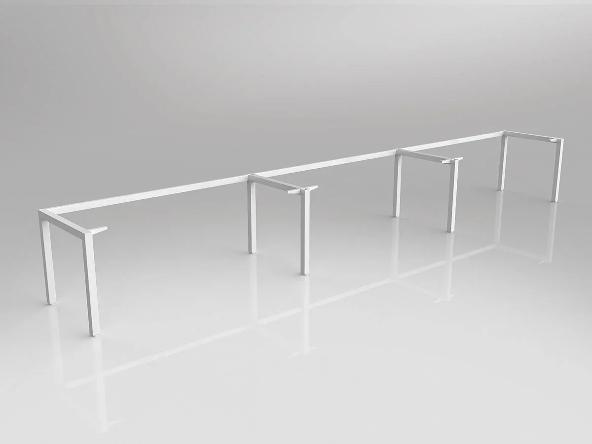 OL Axis Single Sided 3-User Workspace Frame